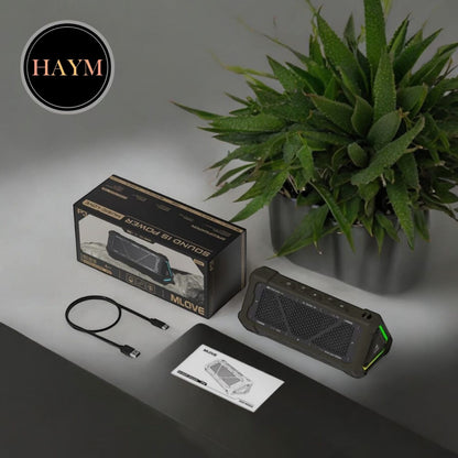 MLOVE | Altavoz Bluetooth 5.3 P3 | Para exteriores