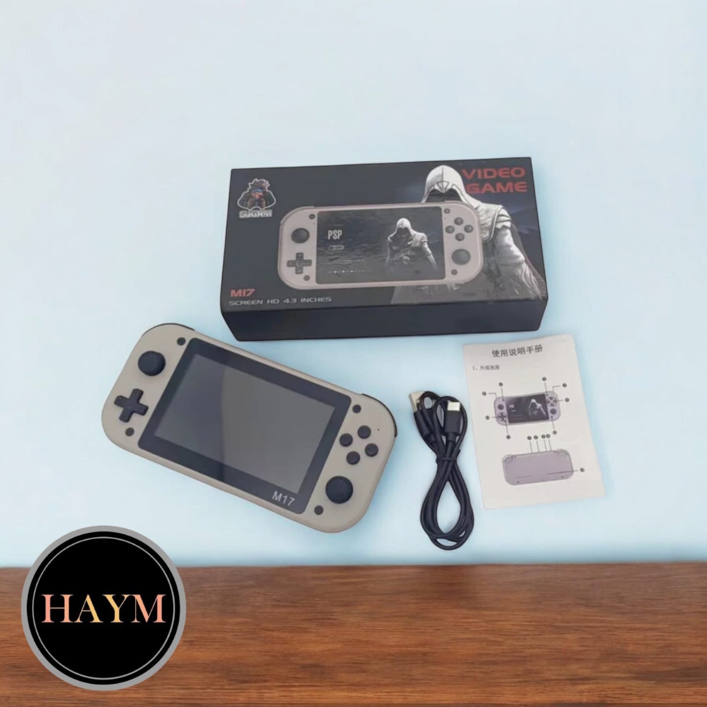 M17 | Consola de juegos retro | 20,000 juegos | 128GB