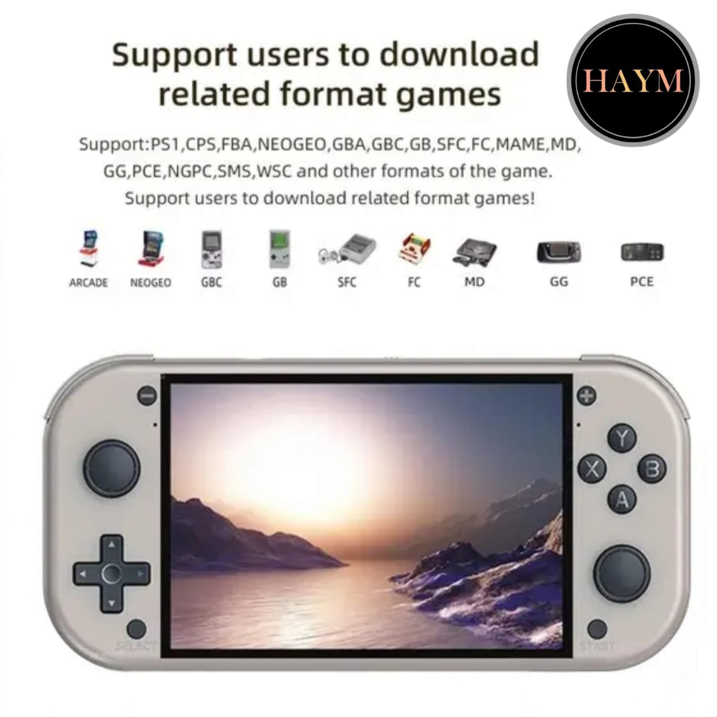 M17 | Consola de juegos retro | 20,000 juegos | 128GB