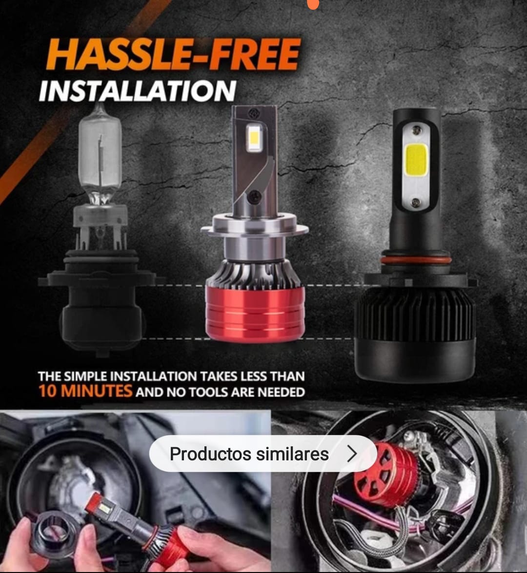 Faros LED | 22,000 lúmenes | 100 watts