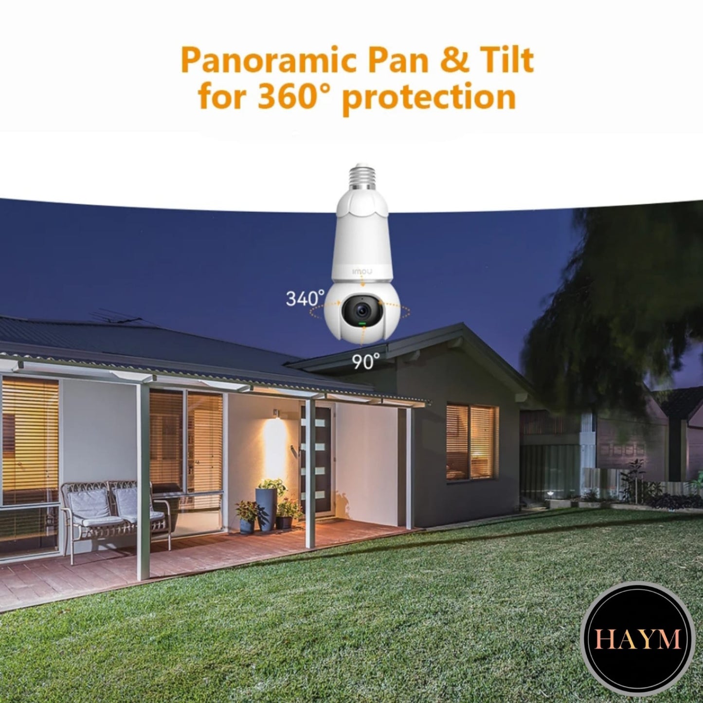 IMOU |  Bulb Cam | 3 Megapíxel