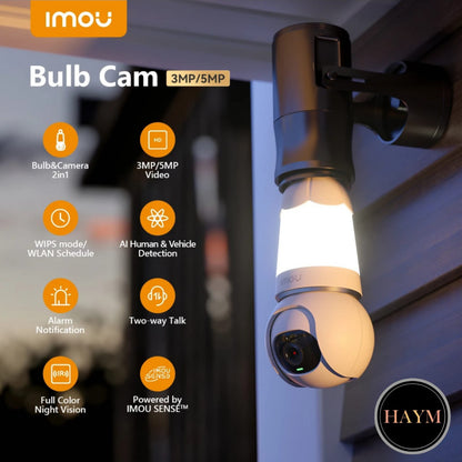 IMOU |  Bulb Cam | 3 Megapíxel