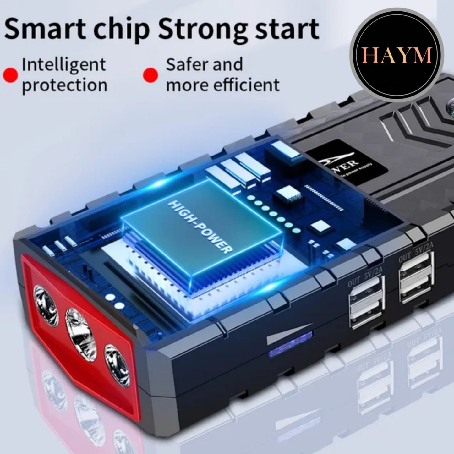 Banco de energía de arranque para vehículos